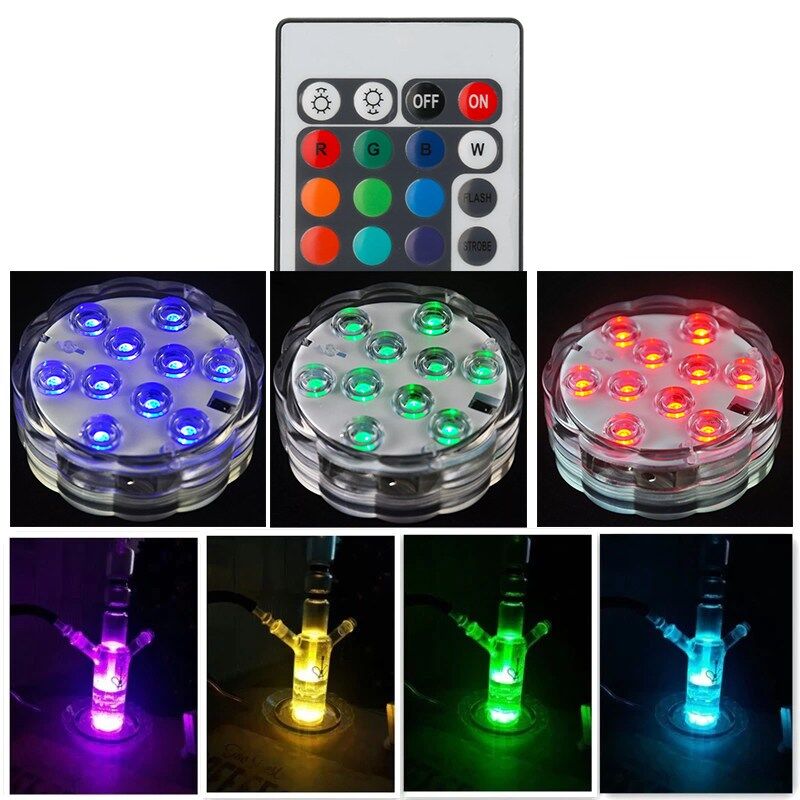 Powermaster Sualtı Kumandalı Rgb Nar Gile Led Işık Su Altı Aydınlatma Kumandalı Havuz Aydınlatması