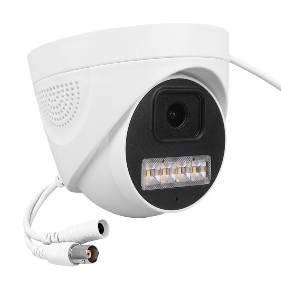 Ayt Plato PL-29099 5MP 2.8MM 4 Warmled Fullcolor Plastik Kasa AHD Analog Dome Güvenlik Kamerası