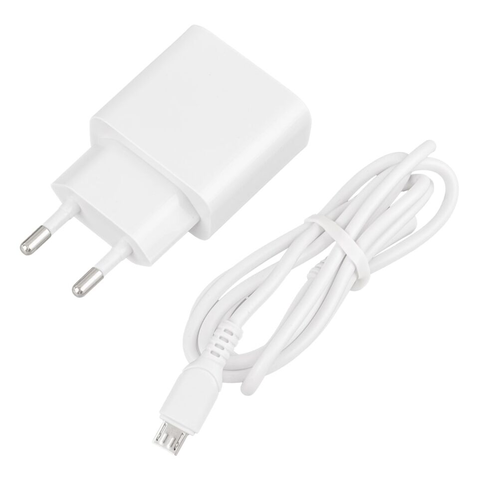 Ayt Weko Wk-21436 2.1 Amper Şarj Başlık Adaptörü Micro Usb Kablo Micro Şarj Cihazı