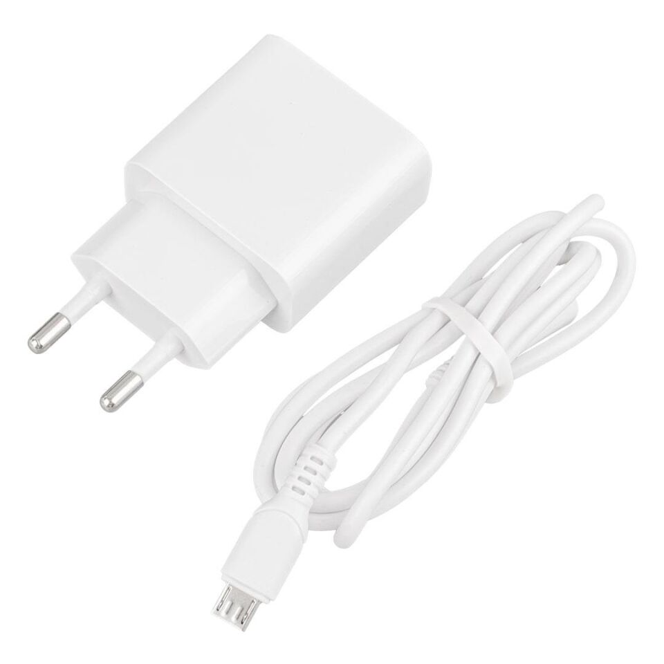 Ayt Weko Wk-21436 2.1 Amper Şarj Başlık Adaptörü Micro Usb Kablo Micro Şarj Cihazı