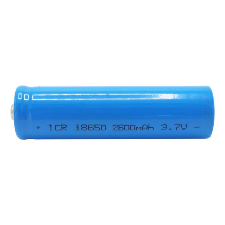 Ayt Powermaster 3.7 Volt 2200 Mah Li-İon 18650 Başlıklı Şarj Edilebilir Tekli Pil Şarjlı Pil