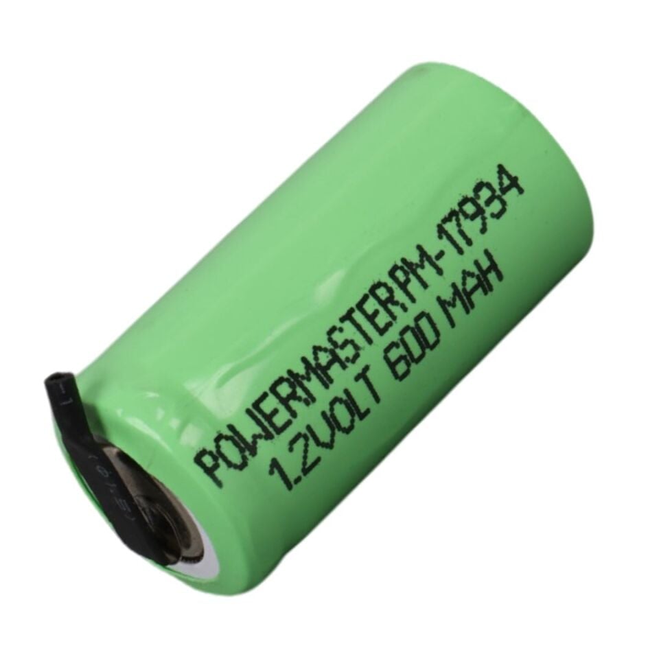 Powermaster 1.2 Volt 600 Mah Ni-Mh 2-3AA Şarjlı Puntalı Lityum Pil PM-17934