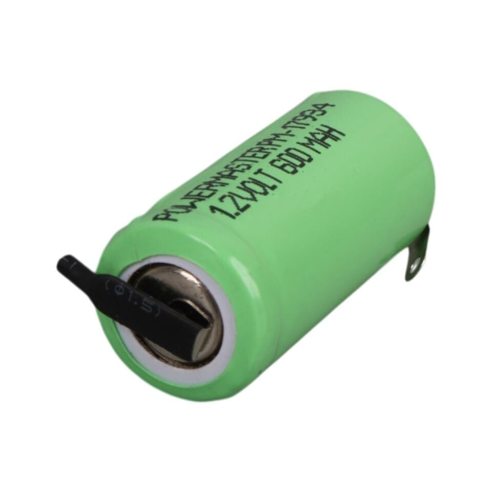 Powermaster 1.2 Volt 600 Mah Ni-Mh 2-3AA Şarjlı Puntalı Lityum Pil PM-17934