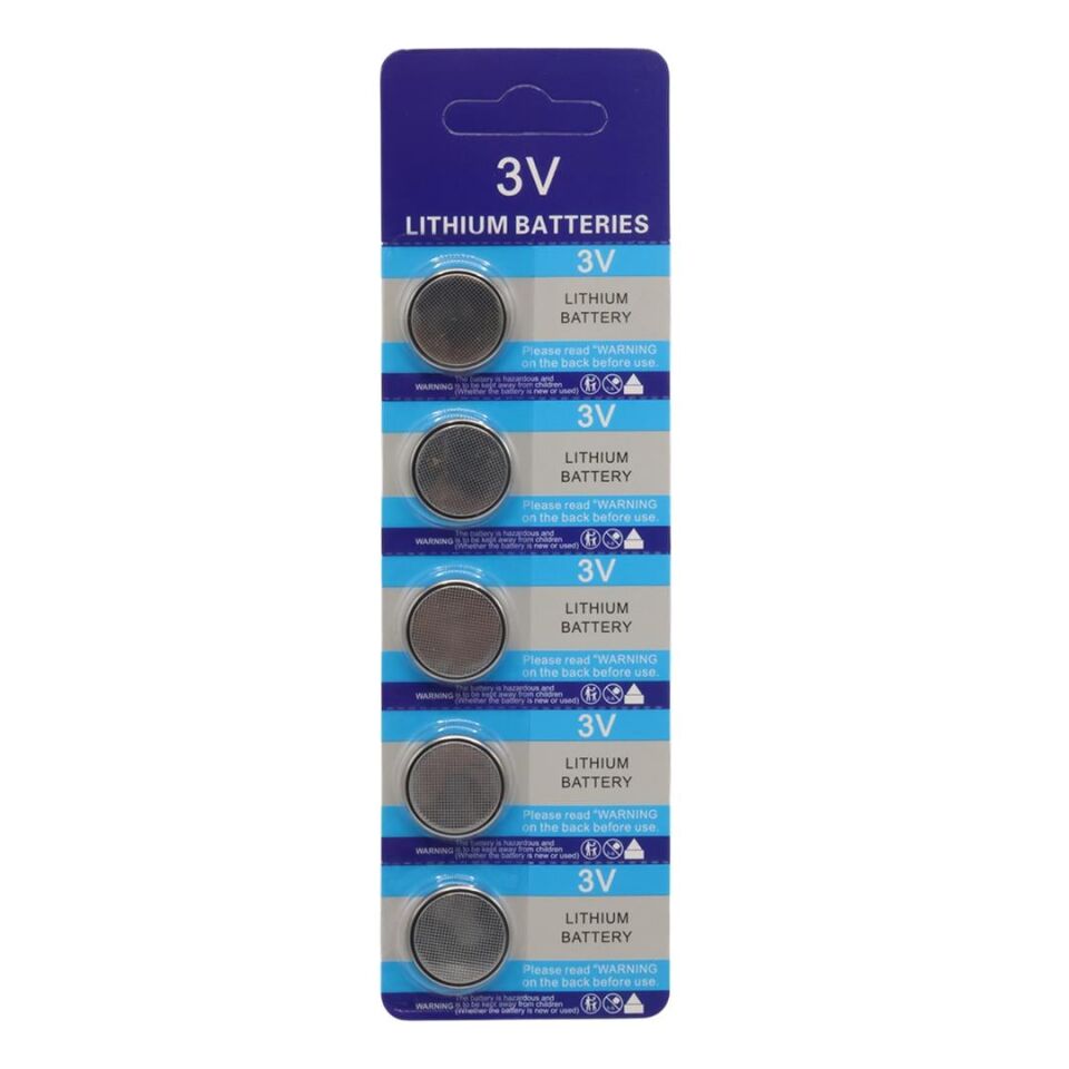 Powermaster PM-9536 CR2025 3 Volt Lityum Para Pil (5'LI Paket)