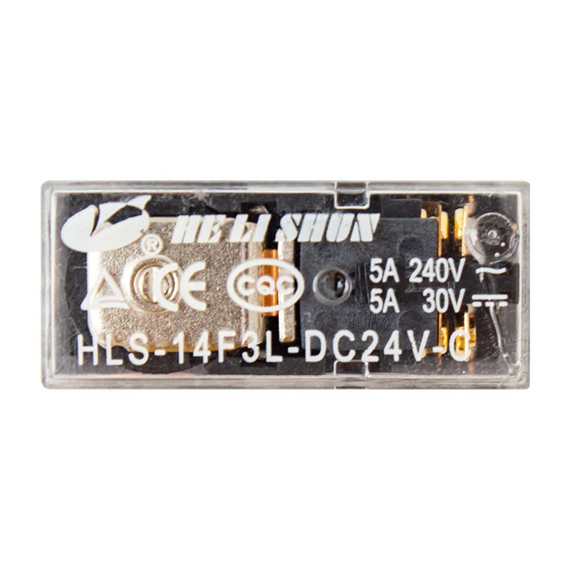 Ayt 24V Role Çift Kontak 8 Bacak 5 Amper  24 Volt 8 Pin Röle