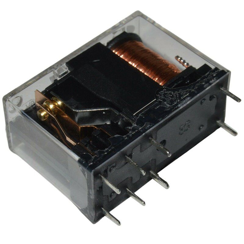 Ayt 24V Role Çift Kontak 8 Bacak 5 Amper  24 Volt 8 Pin Röle