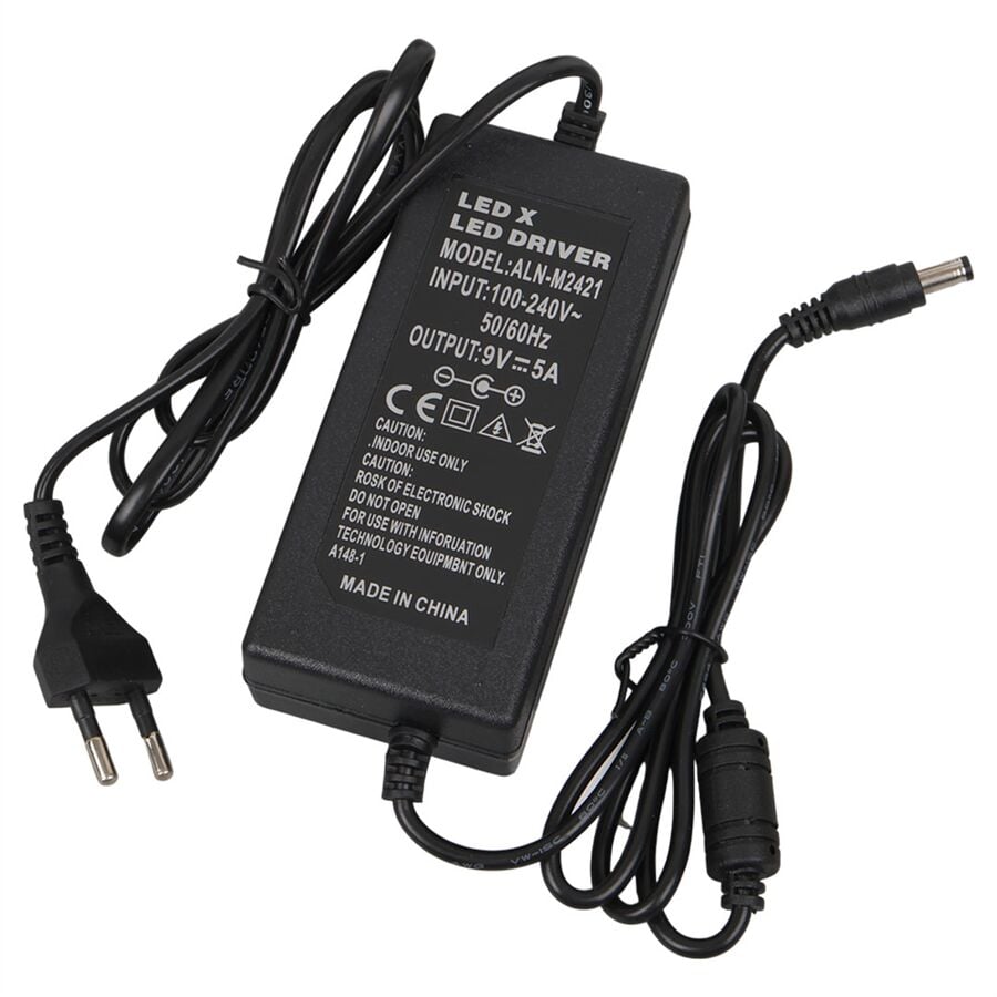 Powermaster PM-13033 9 Volt - 5 Amper 5.5*2.5 Mm Uçlu Yazar Kasa / Pos Makinesi Masaüstü Adaptör