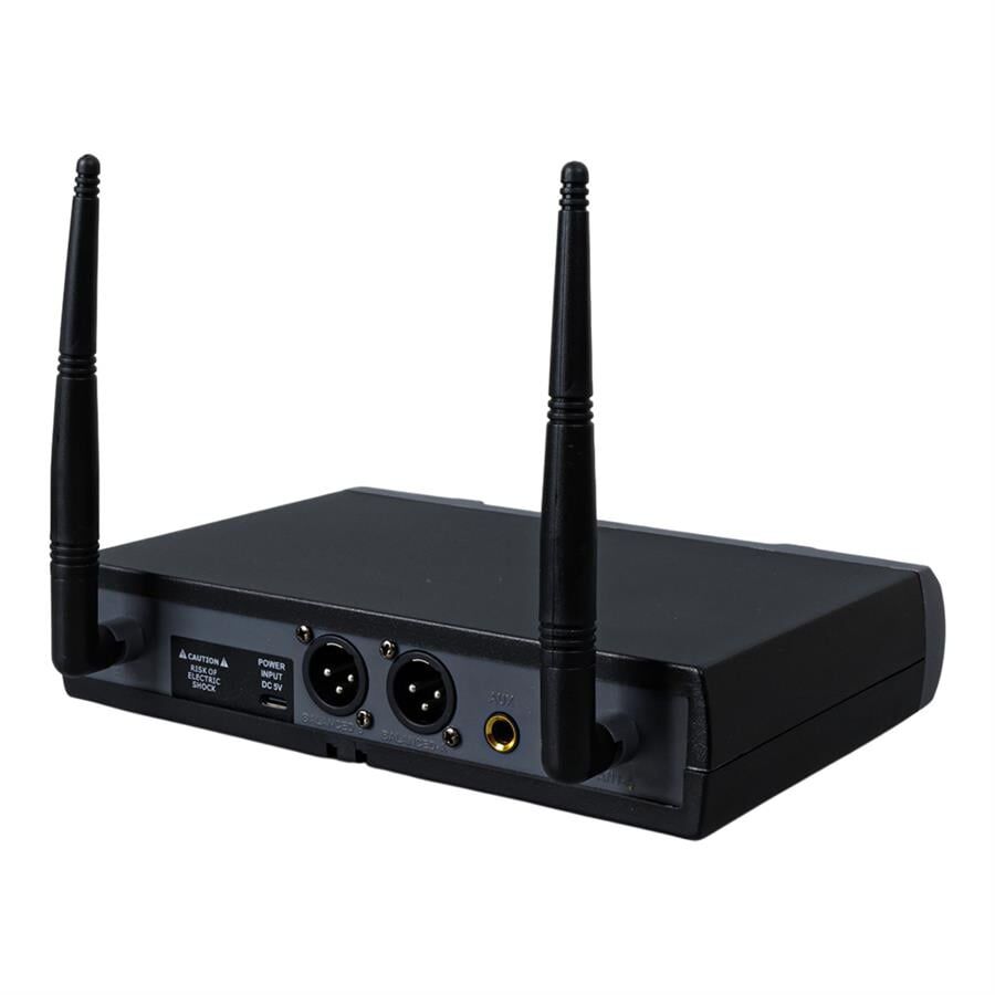 Westa WM-202T 1 Alıcı + 2 Yaka Lavalier Kablosuz Uhf Mikrofon Seti