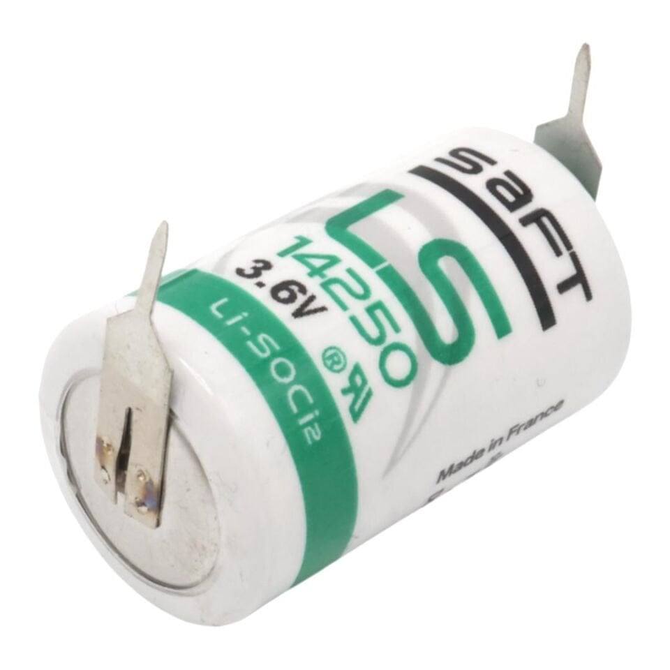 Powermaster 1/2AA - 3.6 Volt 14250 Kısa Boy Puntalı Lityum Pil PM-25277