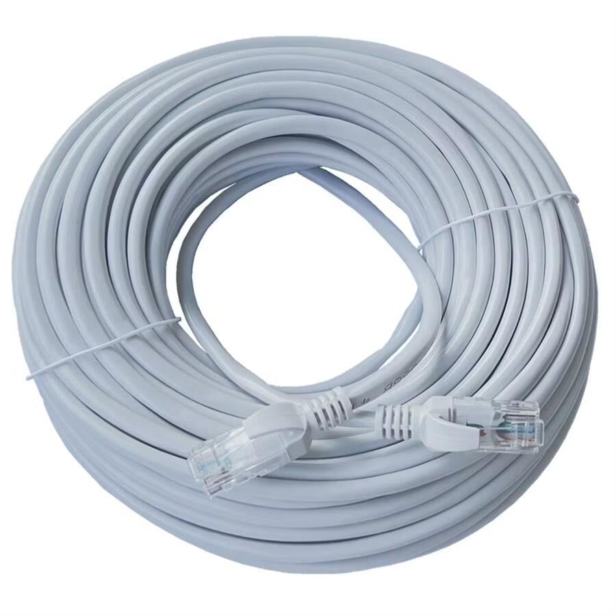 Ayt Fully G-505SA 50 Metre RJ45 Patch Network Cat6 Ethernet İnternet Kablosu Jack Soketleri Takılı Hazır Kablo