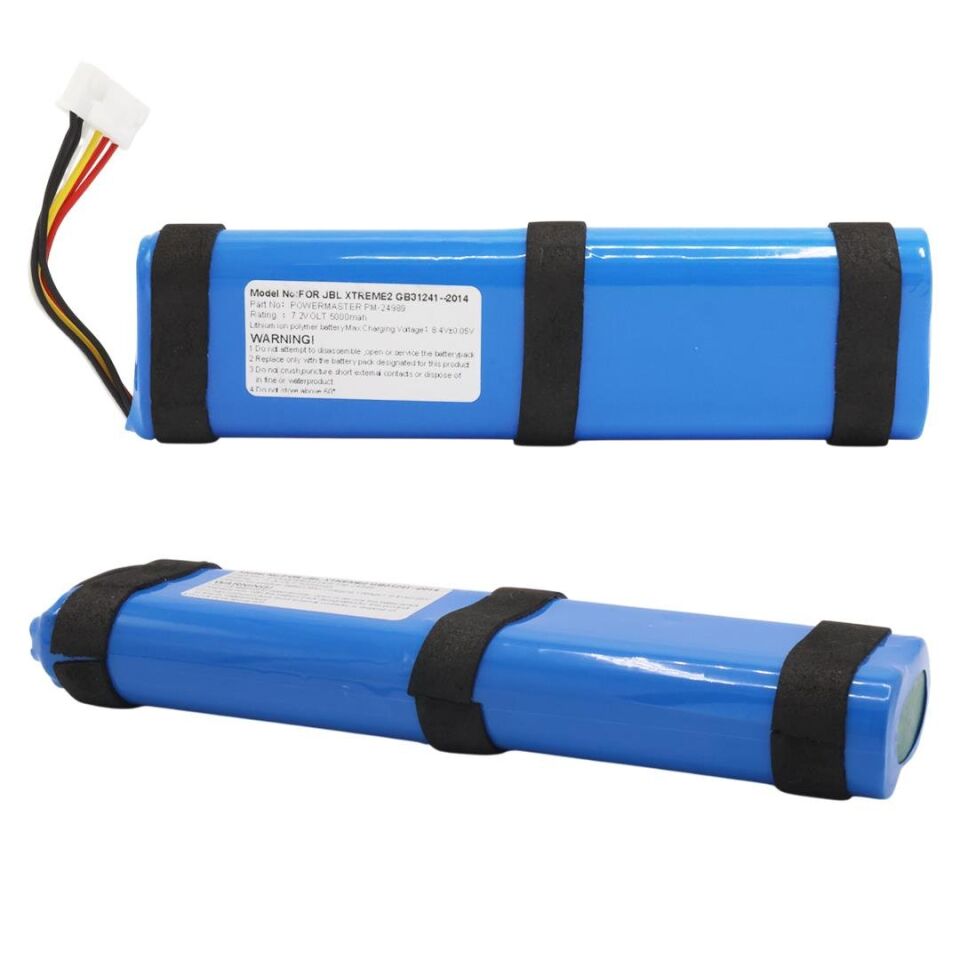 Powermaster PM-24989 7.2 Volt 5000Mah 18650 Lityum Batarya Pil (JBL Xtreme2 GB31241-2014 Uyumlu)