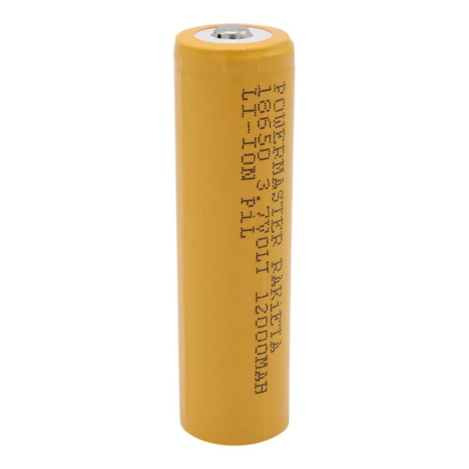 Powermaster PM-9599 Rakieta 3.7 Volt 1200Mah 18650 Başlıklı Şarj Edilebilir Lityum Pil (Tekli)