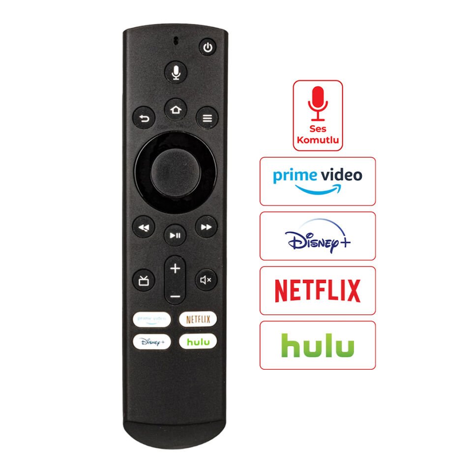Ayt Huayu Kr Amazon Fire Tv Af-v4 Media Oynatıcı Kumandası Tv Box Kumandası