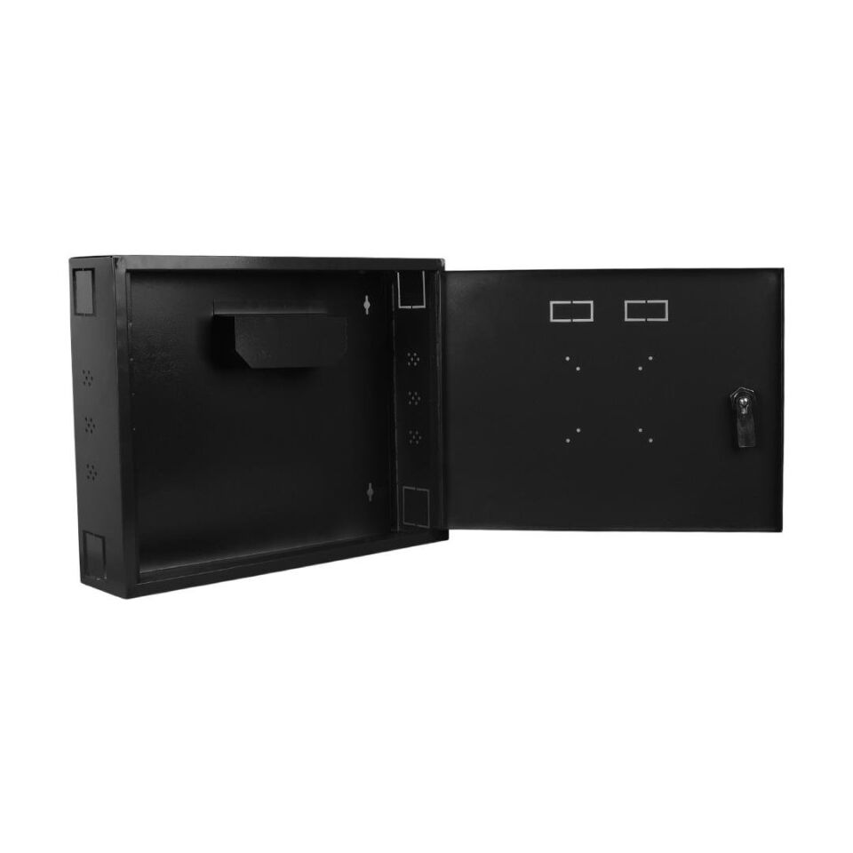 Ayt Novacom 45x35x10 Cm Dik Tip Gri Dvr Kabini Kamera Kayıt Cihazı Kutusu Box Duvar Tipi