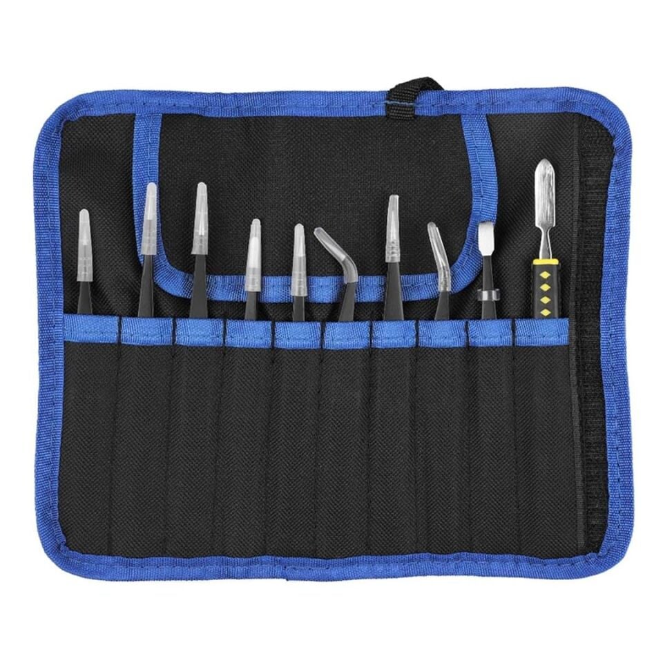 Powermaster PM-28655 10in1 Tamir Cımbız Seti Tamirci Hassas Çalışma Cımbız Seti