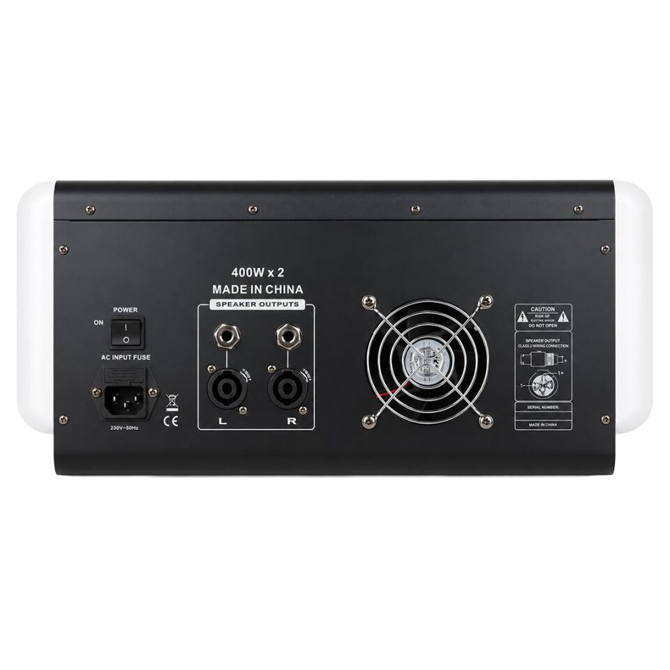Westa WM-8PMX 2X400w 8 Kanal Power Mikser USB, Bluetooth 32DSP Dijital Profesyonel Ses Mikseri