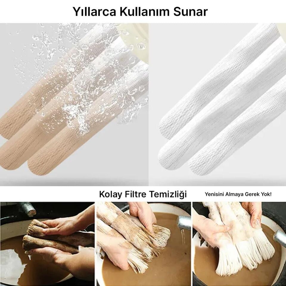 Powermaster PM-28652 Ana Hat Su Arıtma Sistemi 3.000 Litre Saat Paslanmaz Çelik Gövdeli Yıkanabilir UF-PVDF Filtreli