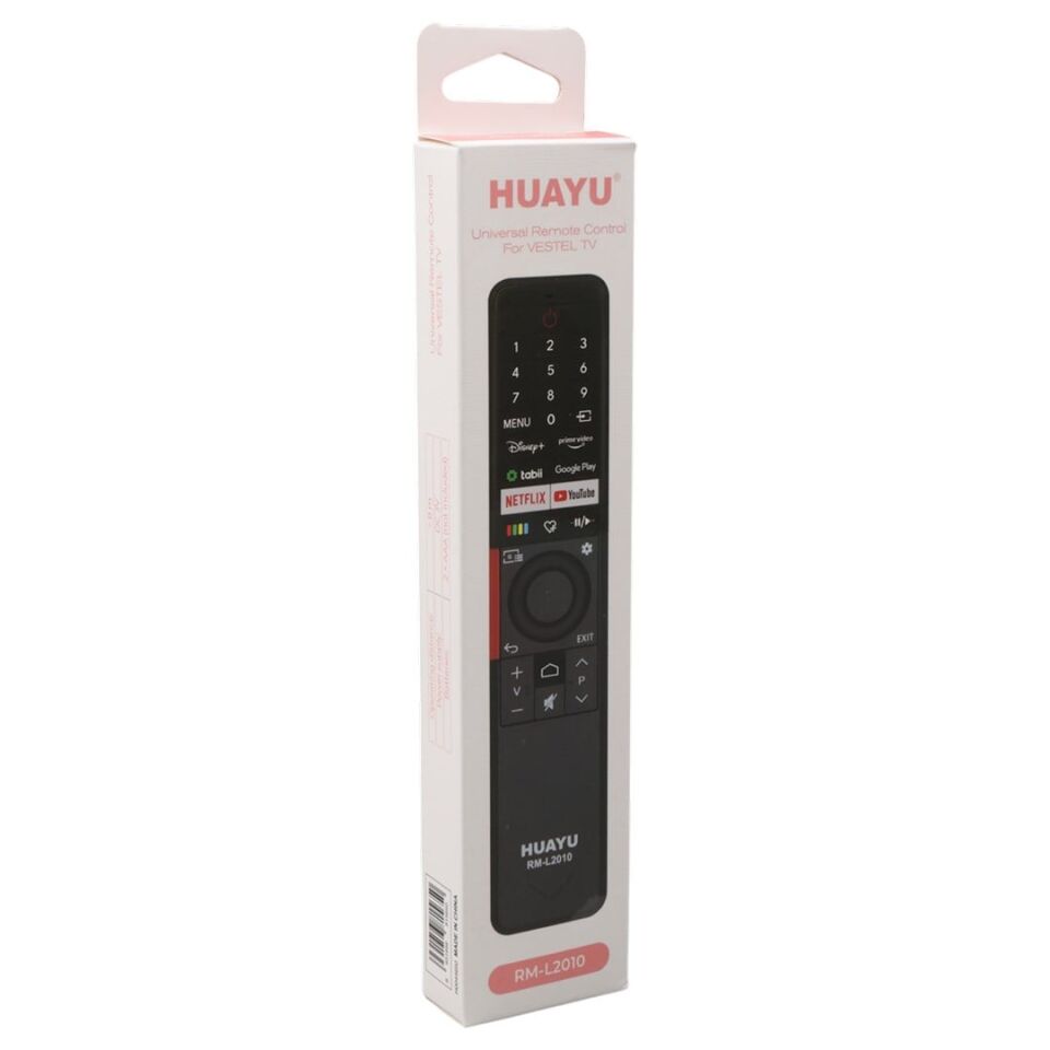 Huayu RM-L2010 Vestel Universal Netflix Youtube Google Play Ses Komutlu Lcd Led TV Kumanda