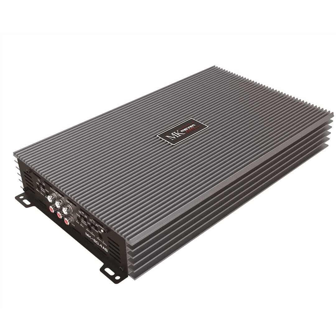 Mk Maven Klang Mk-80 4 Ab 4 Kanal 80 Rms 4000 Watt Ab Sınıf Güç Oto Araç Anfi Ses Sistemi Amfi Amplifikatörü