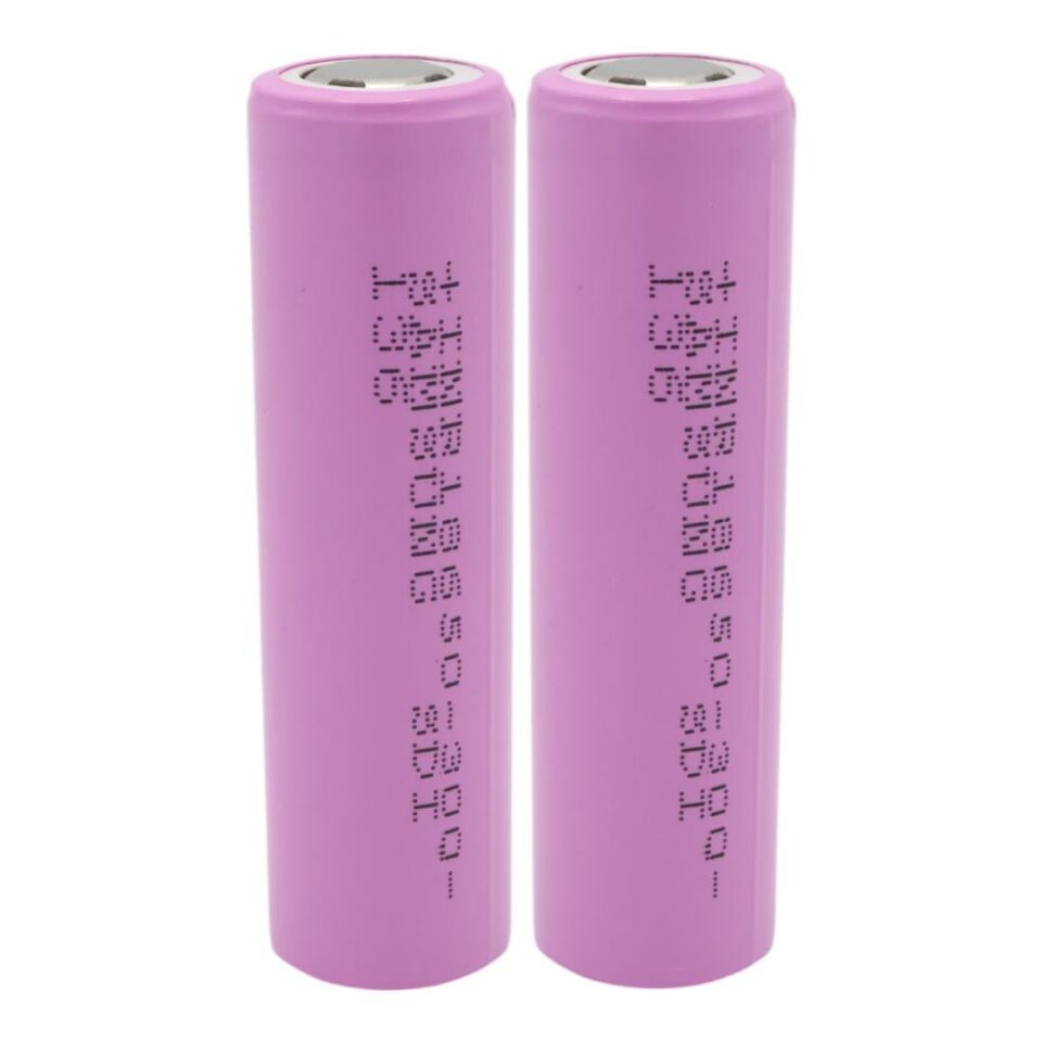 Ayt Powermaster INR-18650 Samsung 3.7 Volt 3000 mAh Li-iOn 2 li Paket Pil Şarj Edilebilir Pil Şarjlı Pil