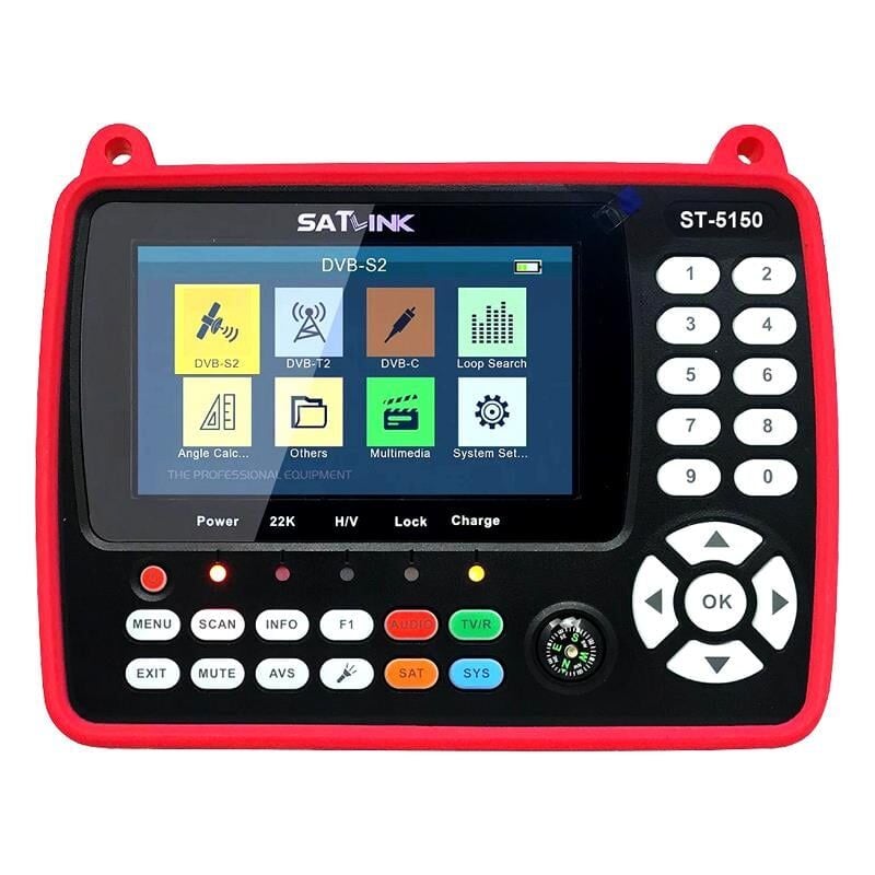 Satlink HD Combo ST-5150 Görüntülü HD Uydu Bulucu Uydu Ayarlama Yön Bulucu Cihazı