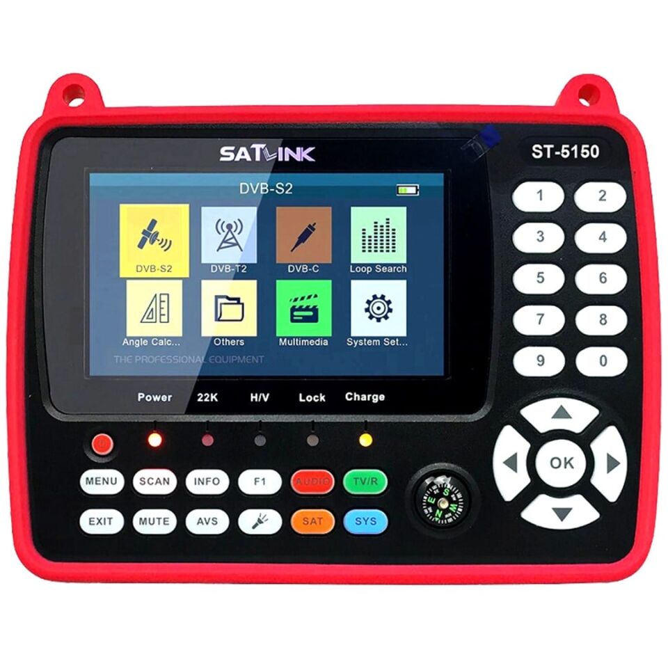 Ayt Satlink HD Combo ST-5150 Görüntülü HD Uydu Bulucu Uydu Ayarlama Yön Bulucu Cihazı