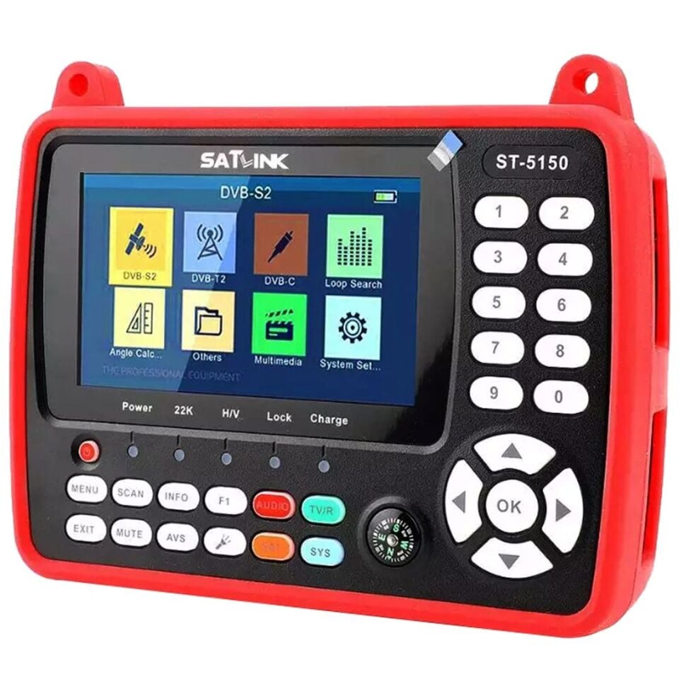 Satlink HD Combo ST-5150 Görüntülü HD Uydu Bulucu Uydu Ayarlama Yön Bulucu Cihazı