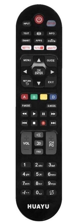 Ayt Huayu Kl Urc1517 Netflix Youtube Amazon Tuşlu Universal Tv Kumandası