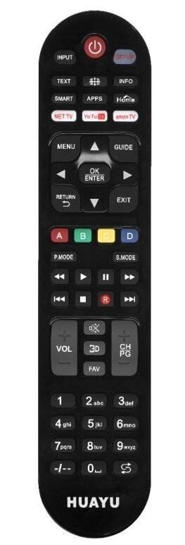 Ayt Huayu Kl Urc1517 Netflix Youtube Amazon Tuşlu Universal Tv Kumandası
