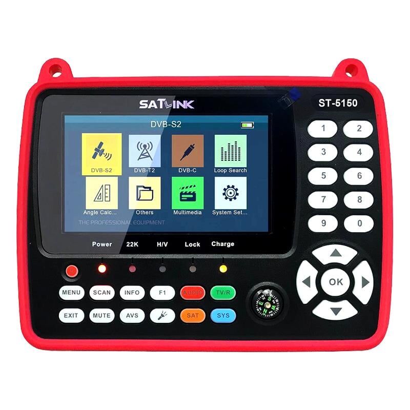 Ayt Satlink HD Combo ST-5150 Görüntülü HD Uydu Bulucu Uydu Ayarlama Yön Bulucu Cihazı