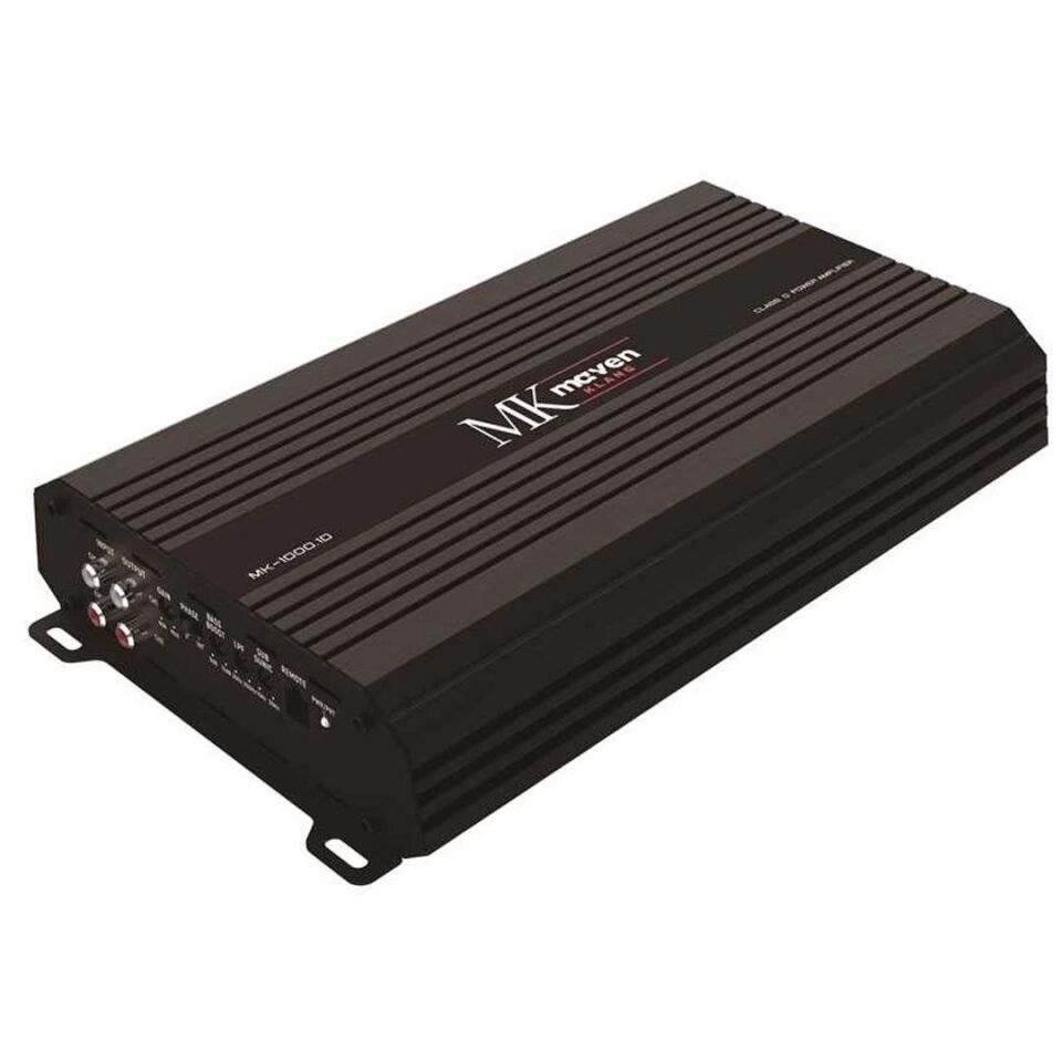 Mk Maven Klang Mk-1000 4 Ab Tek Kanal Rms 1000 Watt Ab Sınıf Güç Oto Araç Anfi Ses Sistemi Amfi Amplifikatörü
