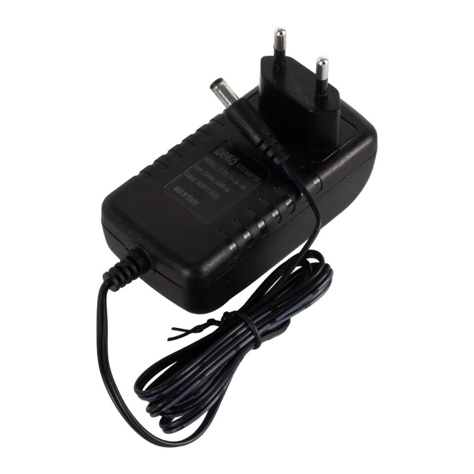 Weko 16.8 Volt 1 Amper Adaptör 5.5x2.5 Jack Uçlu Dolum Led Göstergeli Oriz Tipi Şarj Adaptörü Cihazı Aleti 16.8V-1A