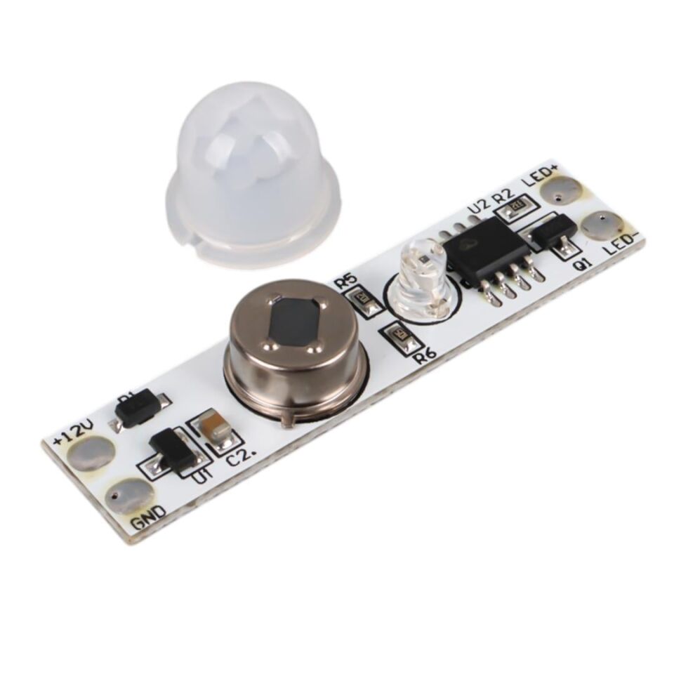 Ayt YK-RT02 Pir Sensor Hareket Sensörü 12V-24V Hareket Komut Sensörü Ardunio Devre
