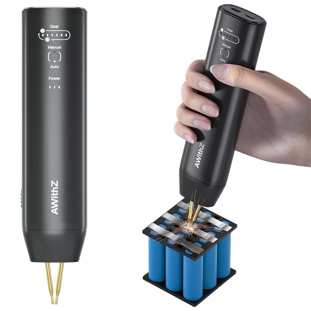 Ayt Awithz H1 DC 5V Nokta Punta Kaynak Makinesi Taşınabilir El Tipi Pil Punto Kaynak Aleti Cihazı