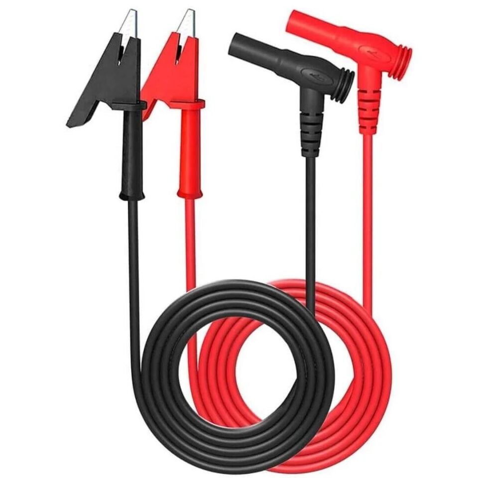 Powermaster PM-27080 Krokodil Uçlu Ölçü Aleti Probu Multimetre Ölçüm Cihazı Probu