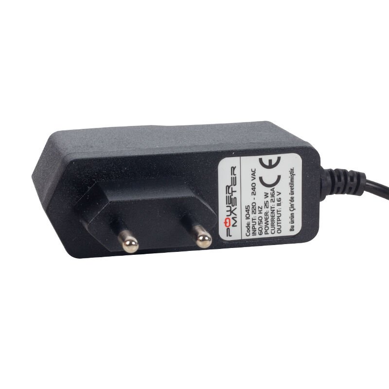 Powermaster 11.6V-2.16A Plastik Kasa Verifone Yazar Kasa Pos Cihazı Adaptör 5.5x2.5 Uç