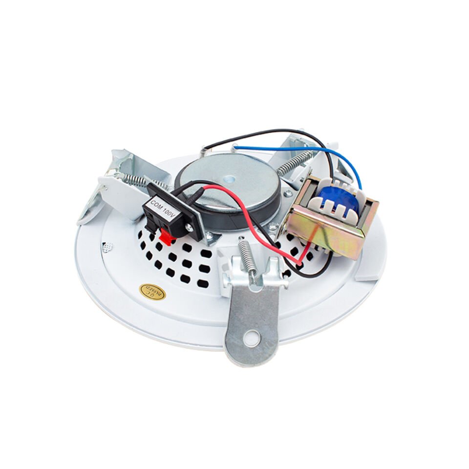 MAGICVOICE MV-6695 12 CM 6 WATT [DELİK ÇAPI 15 CM) METAL KASA TRAFOLU ALÇIPAN HOPARLÖR BEYAZ