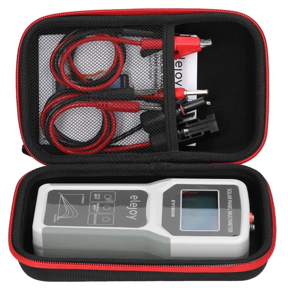 Ayt Powermaster PM-26940 1800 Watt Fotovoltaik Mppt Solar Panel Voltaj Multimetre 12-60V Güneş Enerji Sistemi Volt Ölçer