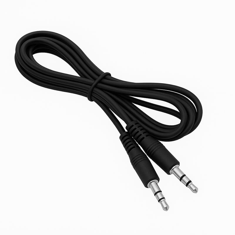 Ayt Fully G-502B 3.5 Mm Stereo Erkek Erkek 1.5 Metre Aux Kablo Teyp Ses Kablosu