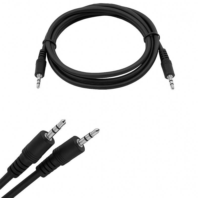 Ayt Fully G-502B 3.5 Mm Stereo Erkek Erkek 1.5 Metre Aux Kablo Teyp Ses Kablosu