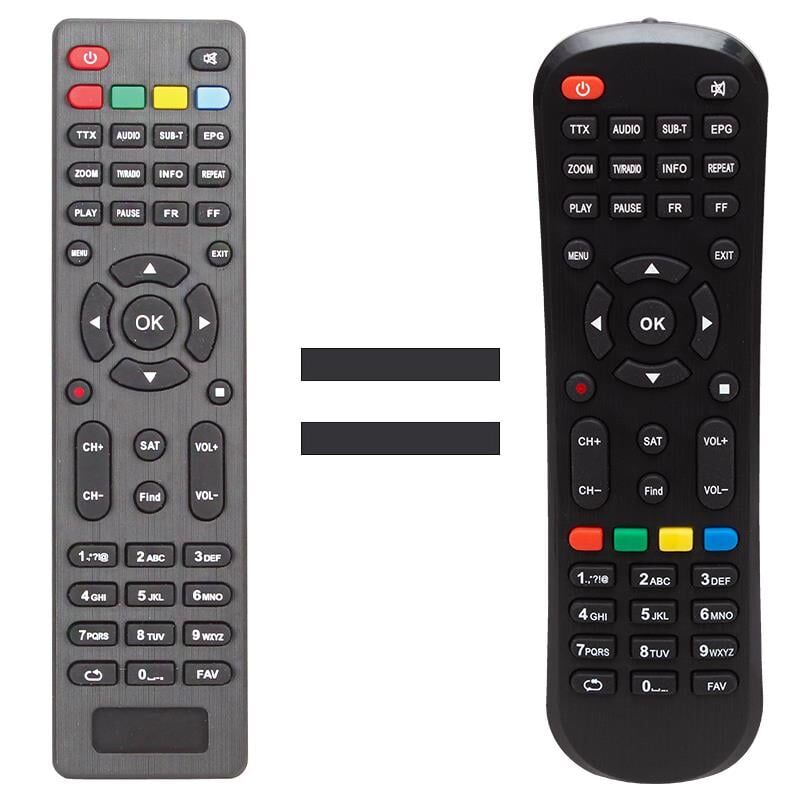 Ayt Magbox Forte Pluton Rowell RVL-9500 - Microstar Uyumlu HD Uydu Kumandası Uzaktan Kumanda