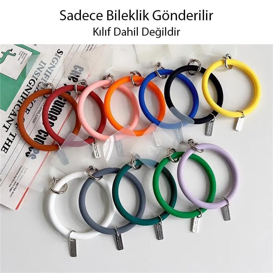 Ayt Sunup SN-25900 Silikon Telefon Tutucu Bileklik El Bilek Tipi Cep Telefonu Tutacağı