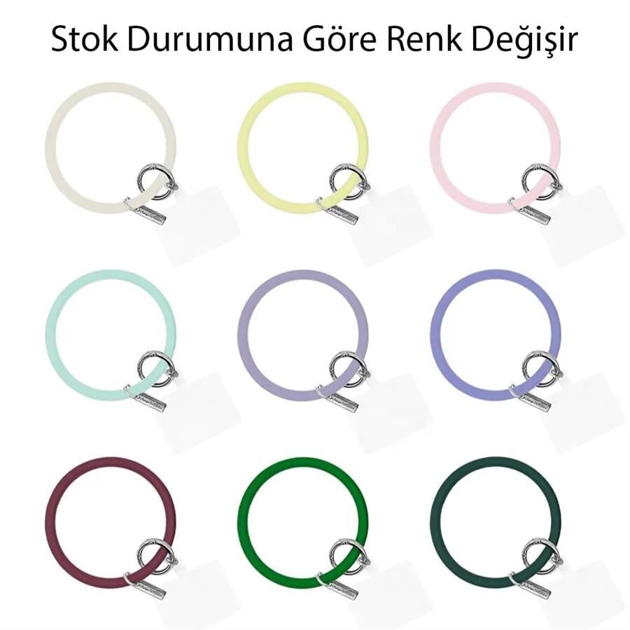 Ayt Sunup SN-25900 Silikon Telefon Tutucu Bileklik El Bilek Tipi Cep Telefonu Tutacağı
