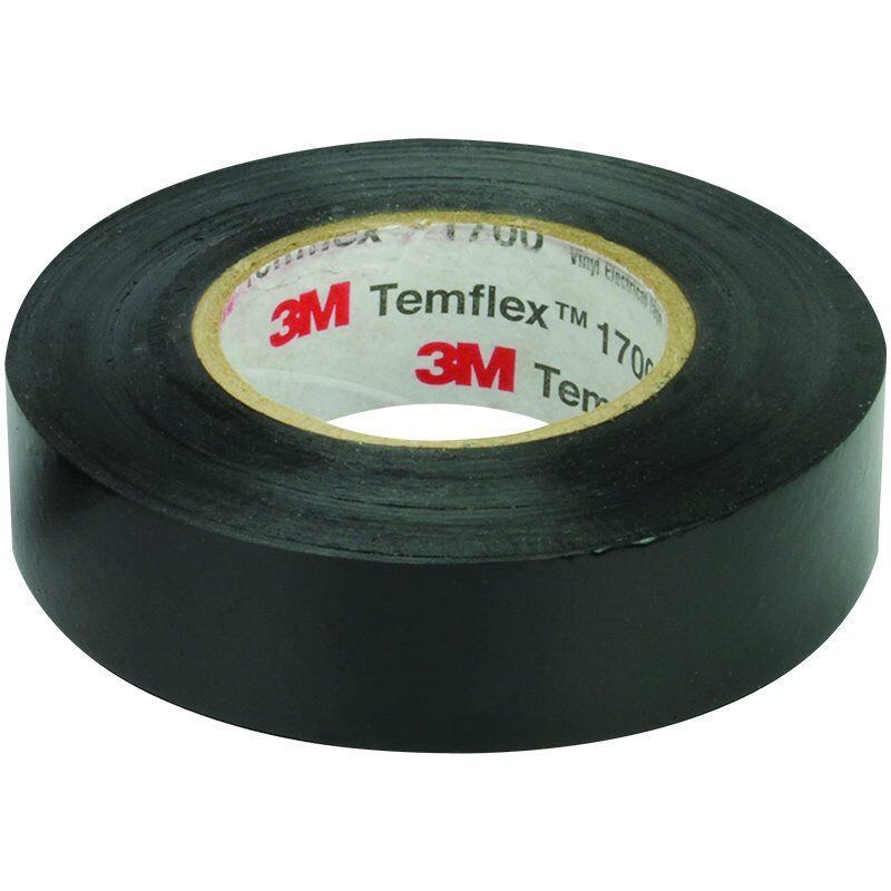 Ayt Temflex 1300E Siyah 10 lu Paket Pvc İzole Bant 0.13x19x0.13Mm Elektirik Bandı