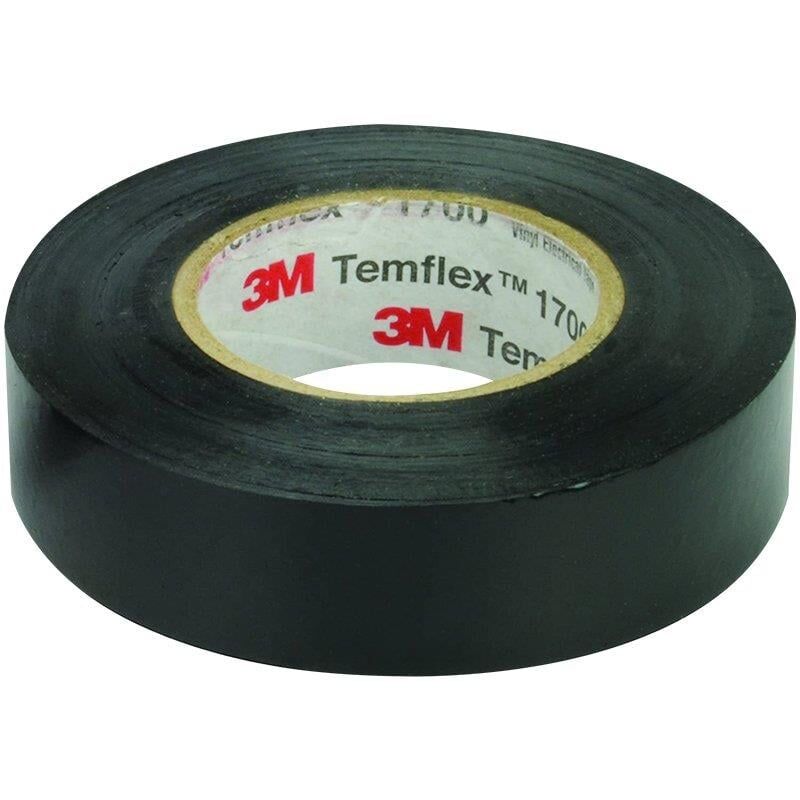 Ayt 1300E Siyah 10 lu Paket Pvc İzole Bant 0.13x19x0.13Mm Elektirik Bandı