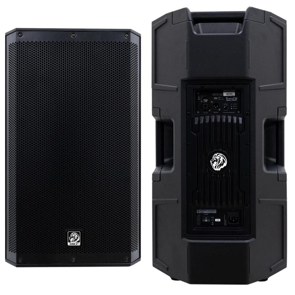 Shile ART915S 15'' 2100 Watt 2 Yollu Profesyonel Aktif Kabin Hoparlör