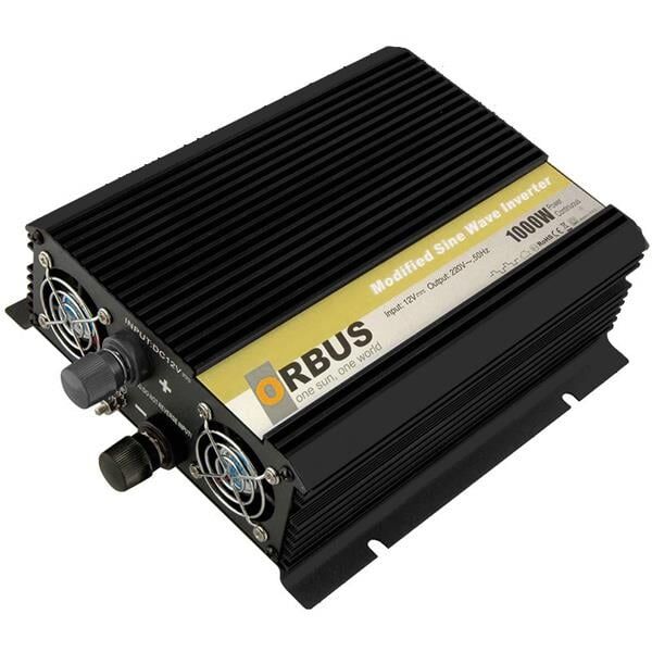 Ayt Orbus 1000W 12V Modified Sinus İnvertör 12-220V 12 Volt 220 Volt Çevirici Dönüştürücü