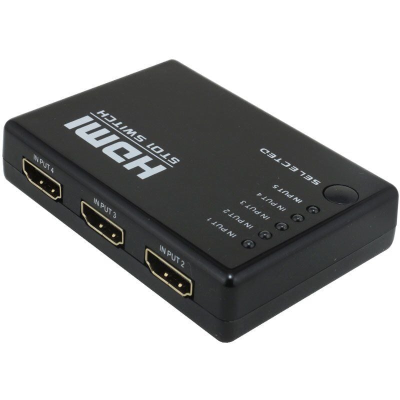 Powermaster 5 Giriş 1 Çıkış Hdmi Switch Toplayıcı Kumandalı Adaptörsüz