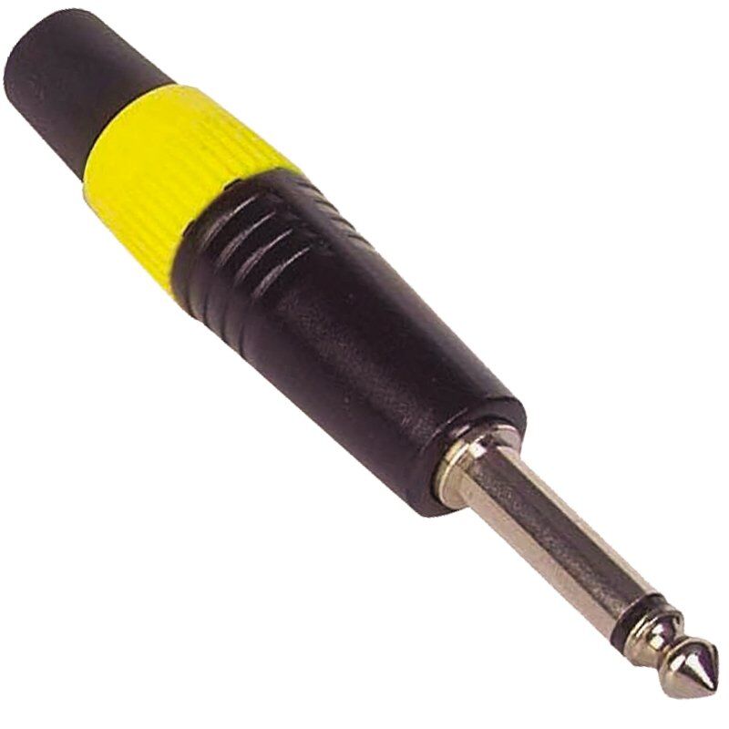 Ayt Gitar Jack Canon Tipi Mono Nikel 6.3mm Mikrofon Ses Kablosu Soketi Girişi