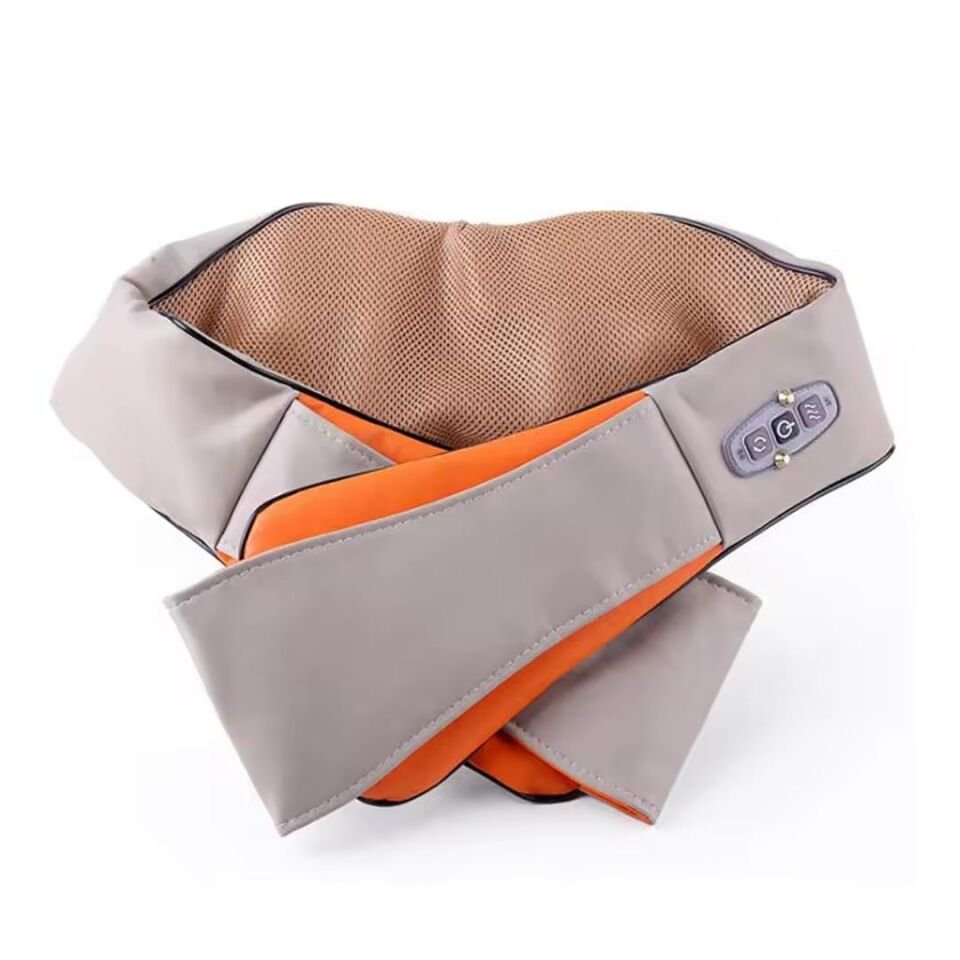 Powermaster OM-34 Bel Boyun Sırt Omuz Tüm Vücut Yastık Tip Masaj Aleti Boyundan Asmalı Ovmalı Masaj Kemeri